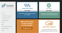Desktop Screenshot of convergenceinstruments.com